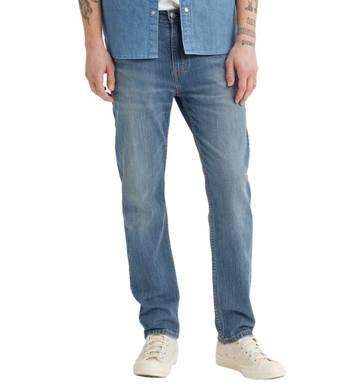 Jeans elasticizzati da uomo LEVI'S 502 Taper, pantaloni alla moda in cotone a 5 tasche, pantaloni in denim, 295071364 Blu