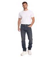 Jeans LEVI'S 511 da uomo a 5 tasche, pantaloni in denim slim fit in cotone, 45115661, blu scuro