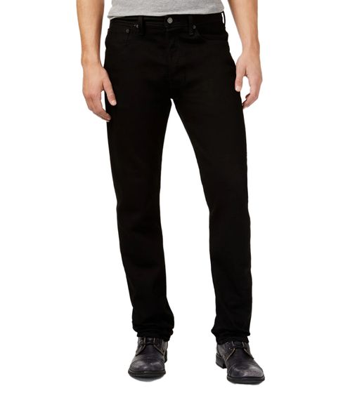 Pantaloni in denim a 5 tasche da uomo LEVI'S 501, jeans in cotone, 5010660, neri