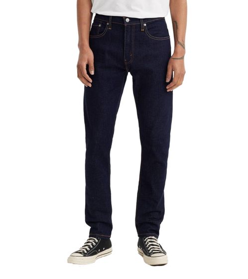 Jeans LEVI'S 512 Slim Taper da uomo a 5 tasche, pantaloni in denim di cotone, 288330025 blu scuro