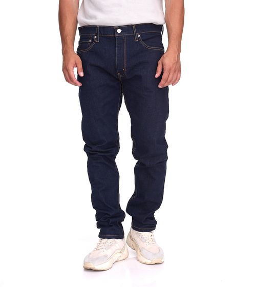 LEVI'S 512 Slim Taper Men's 5-Pocket Jeans, Cotton Denim Pants, 288330025 Dark Blue