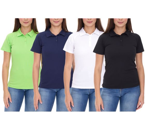 Polo femme ELEVATE Ottawa, polo sport, maille piquée, Cool Fit, 220 g/m², 39083, disponible en vert, bleu marine, blanc ou noir
