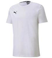 3-pack PUMA TeamGoal 23 Casual Children's Sports T-shirt for boys and girls, cotton t-shirt with logo embroidery, 656709 04, white