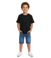 PUMA Base Kids' Sports Shirt for Boys & Girls, Sustainable Cotton T-Shirt with Logo, 678260 02, Black