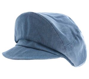 Baker-Boy-Mütze im Jeans-Style Ballon-Mütze Kopfbedeckung Sommer-Cap Schirm-Mütze 4606M K248139 Blau Baker-Boy-Mütze im Jeans-Style Ballon-Mütze Kopfbedeckung Sommer-Cap Schirm-Mütze 4606M K248139 Blau