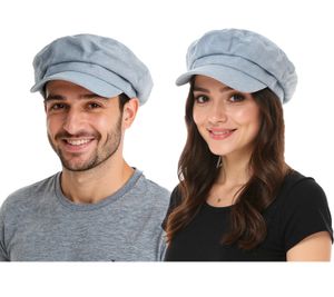 Ballon-Mütze im Jeans-Style Schirm-Mütze Baker-Boy-Mütze Kopfbedeckung Sommer-Cap 4606M K248136 Blau Ballon-Mütze im Jeans-Style Schirm-Mütze Baker-Boy-Mütze Kopfbedeckung Sommer-Cap 4606M K248136 Blau