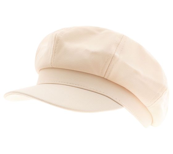 Baker-Boy-Mütze Ballon-Mütze Kopfbedeckung Sommer-Cap Schirm-Mütze 4606M K248137 Beige