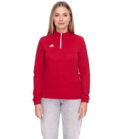 adidas Entrada 22 Damen nachhaltiger Sport-Pullover Trainings-Shirt mit AEROREADY Technologie Troyer-Pullover Langarm-Shirt H57551 Rot adidas Entrada 22 Damen nachhaltiger Sport-Pullover Trainings-Shirt mit AEROREADY Technologie Troyer-Pullover Langarm-Shirt H57551 Rot