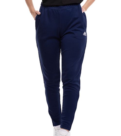 Pantaloni da jogging adidas Entrada 22 da donna, pantaloni da presentazione sostenibili con AEROREADY, HC0334 Blu scuro