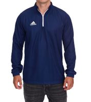 Felpa da allenamento adidas Entrada 22 da uomo con mezza zip, maglia sportiva sostenibile con tecnologia AEROREADY HB5327 blu scuro Felpa da allenamento adidas Entrada 22 da uomo con mezza zip, maglia sportiva sostenibile con tecnologia AEROREADY HB5327 blu scuro
