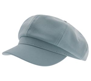Casquette Baker Boy, casquette gavroche, couvre-chef, casquette d'été, casquette à visière 4606M K248137 Gris