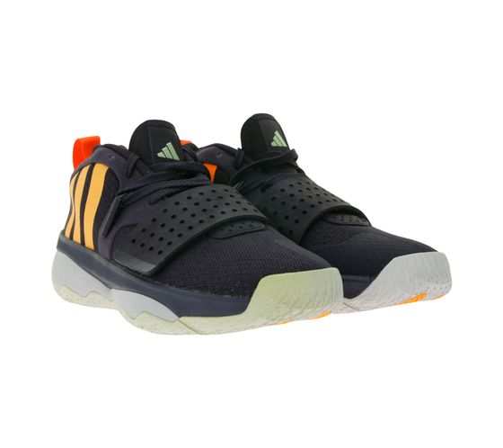 adidas Dame 8 EXTPLY Basketball Shoes Damian Lillard Style with TPU Propulsion Plate Sneaker Indoor Shoes IF1512 Navy/Orange
