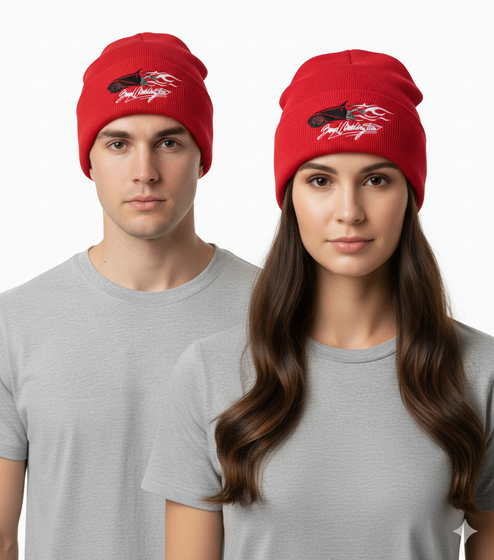 Boyd Coddington Beanie kuschelige Mütze Winter-Mütze Fan-Artikel 4402BYD Rot Boyd Coddington Beanie kuschelige Mütze Winter-Mütze Fan-Artikel 4402BYD Rot