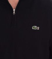 Maglione classico da uomo Lacoste in maglia con logo ricamato, maglia a maniche lunghe AH1980 00 031 Nero