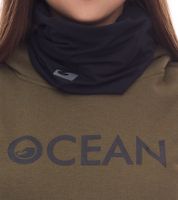 OCEAN SPORTSWEAR Damen 2-Teiliges Set bestehend aus Hoody und Loop-Schal Kapuzen-Pullover Baumwoll-Hoodie 42696662 Grün/Schwarz OCEAN SPORTSWEAR Damen 2-Teiliges Set bestehend aus Hoody und Loop-Schal Kapuzen-Pullover Baumwoll-Hoodie 42696662 Grün/Schwarz