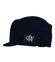 CKY Rockband Schirm-Beanie mit Band-Stickerei Strick-Mütze Fan-Beanie KC101775CKY Schwarz