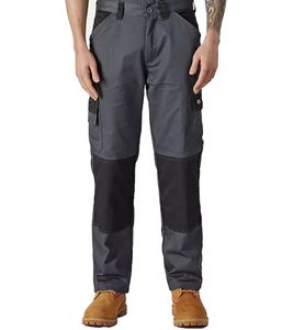 Pantalon de travail Dickies pour homme avec poches multiples, Workwear 26162500 Gris/Noir
