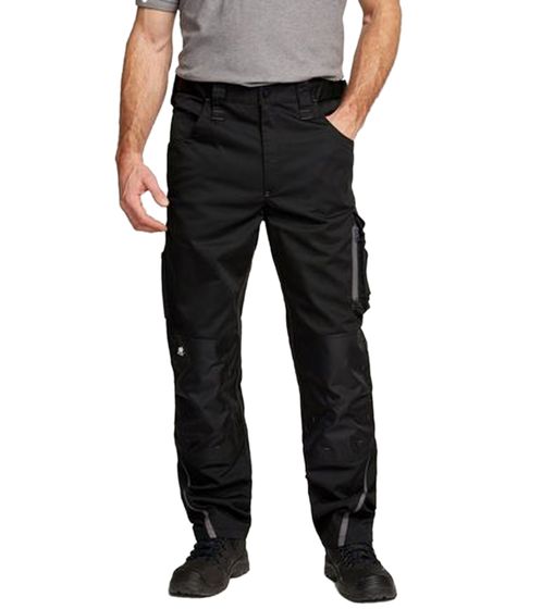 NORTHERN COUNTRY Bundhose Herren Arbeits-Hose Cordura-Verstärkt Berufsbekleidung Heimwerker-Hose 76409166 Schwarz
