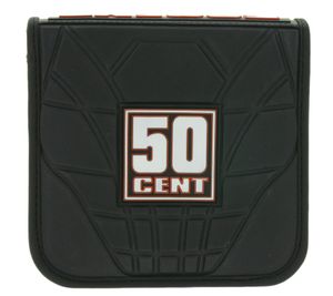50 Cent CD-Hülle von dem bekannten Sänger für 24 CD´s Schwarz/Weiß 50 Cent CD-Hülle von dem bekannten Sänger für 24 CD´s Schwarz/Weiß