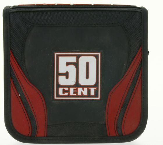 Custodia per CD BIOWORLD MERCHANDISING del cantante "50 Cent" per 24 CD Nero/Bianco