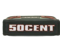 BIOWORLD MERCHANDISING CD case from the singer "50 Cent" for 24 CDs Black/White