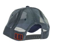 Casquette de baseball ajustable « Limp Bizkit » BIOWORLD MERCHANDISING avec empiècement en maille respirante, bleu/gris