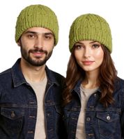 System of a Down Beanie, Cozy Autumn Hat, Comfortable Knit Beanie, Olive Green