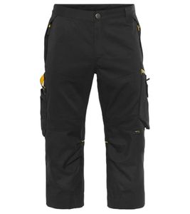 NORTHERN COUNTRY Bundhose Herren Sommer-Arbeitshose Cordura-Verstärkt Berufsbekleidung Heimwerker-Hose 7/8 Hose 78296434 Schwarz