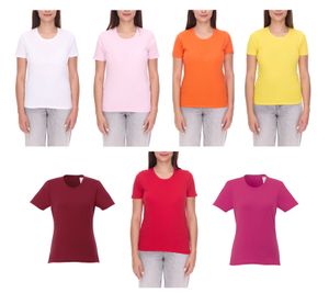 Camiseta Heros para mujer ELEVATE, camiseta lisa de algodón, 150 g/m², camiseta básica, camiseta interior 38029 en rojo, blanco, naranja, amarillo o rosa Camiseta Heros para mujer ELEVATE, camiseta lisa de algodón, 150 g/m², camiseta básica, camiseta interior 38029 en rojo, blanco, naranja, amarillo o rosa