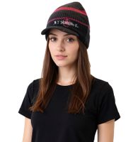 My Chemical Romance Unisex Beanie mit Schriftzug Schirm-Beanie Freizeit-Mütze Schwarz/Pink/Weiß