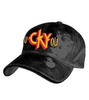 Camp Kill Yourself Unisex Rock-Band Trucker-Cap Baseball-Cap mit „fuCKYou“ Schriftzug Baumwoll-Cap Fan-Mütze 30104CKY Schwarz