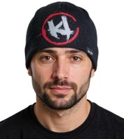 Killer Instinct Beanie kuschelige Gaming-Mütze stylische Strick-Beanie Fan-Artikel KC230307RAR Schwarz