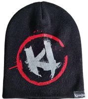 Killer Instinct Beanie kuschelige Gaming-Mütze stylische Strick-Beanie Fan-Artikel KC230307RAR Schwarz