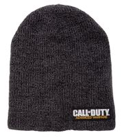 Activision Call of Duty Ego-Shooter-Game Beanie mit Advanced Warfare-Patch Strick-Mütze Fan-Beanie KC265FAWA Schwarz