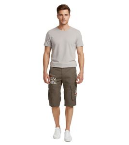 FQ1924 Mael Men's Casual Bermuda Cargo Shorts Cotton Summer Pants 21900196 180515 Olive FQ1924 Mael Men's Casual Bermuda Cargo Shorts Cotton Summer Pants 21900196 180515 Olive
