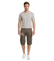 Bermudas cargo informales FQ1924 Mael para hombre, pantalones de verano de algodón 21900196 180515, color oliva Bermudas cargo informales FQ1924 Mael para hombre, pantalones de verano de algodón 21900196 180515, color oliva