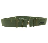Cinturón de tela de la banda de rock ANGELS & AIRWAVES para hombre y mujer, talla única, 109 cm, estilo militar, cinturón casual, BT107924ANG, caqui
