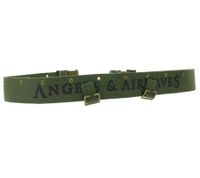 Cinturón de tela de la banda de rock ANGELS & AIRWAVES para hombre y mujer, talla única, 109 cm, estilo militar, cinturón casual, BT107924ANG, caqui