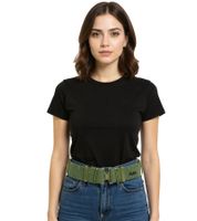 Cinturón de tela de la banda de rock ANGELS & AIRWAVES para hombre y mujer, talla única, 109 cm, estilo militar, cinturón casual, BT107924ANG, caqui