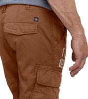 Bermudas cargo informales FQ1924 Mael para hombre, pantalones de verano de algodón 21900196, azul, marrón o caqui.