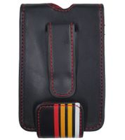 ACDC MP3-Player-Hülle Hard-Rock-Band Schutz-Case mit Print und Prägung Musik-Player iPod-Player 11x7x1,5 cm Schwarz/Rot/Gelb/Weiß