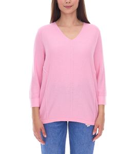 BOYSENS´S Damen Strick-Pullover mit V-Ausschnitt und 3/4-Ärmeln Sommer-Pulli 73541209 Rosa BOYSENS´S Damen Strick-Pullover mit V-Ausschnitt und 3/4-Ärmeln Sommer-Pulli 73541209 Rosa