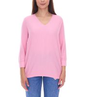 BOYSENS´S Damen Strick-Pullover mit V-Ausschnitt und 3/4-Ärmeln Sommer-Pulli 73541209 Rosa