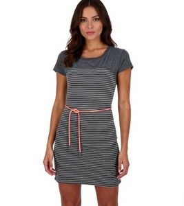 ALIFE AND KICKIN ClarissaAK B Damen Sommer-Kleid mit tonaler Taillenkordel Mini-Kleid Baumwoll-Kleid 58427169 Grau ALIFE AND KICKIN ClarissaAK B Damen Sommer-Kleid mit tonaler Taillenkordel Mini-Kleid Baumwoll-Kleid 58427169 Grau
