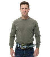 FALL OUT BOY Gürtel der Alternative-Rock-Band für Damen und Herren Einheitsgröße 100cm mit Rautenmuster, Prägung und Schriftzug Freizeit-Gürtel Schwarz/Grün/Blau