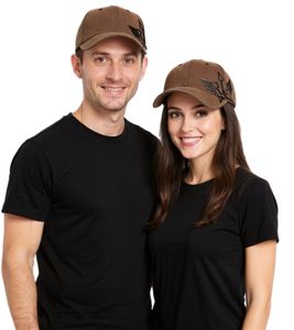 Red Jumpsuit Apparatus Unisex Trucker-Cap Rock-Band Base-Cap mit RJA-Wing-Logo TC110825RJA Braun Red Jumpsuit Apparatus Unisex Trucker-Cap Rock-Band Base-Cap mit RJA-Wing-Logo TC110825RJA Braun