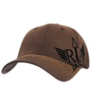 Red Jumpsuit Apparatus Unisex Trucker-Cap Rock-Band Base-Cap mit RJA-Wing-Logo TC110825RJA Braun