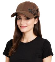 Red Jumpsuit Apparatus Unisex Trucker-Cap Rock-Band Base-Cap mit RJA-Wing-Logo TC110825RJA Braun