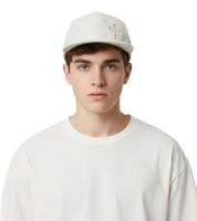 Casquette Snapback 2PAC avec Motif Brodé et Emblème Croix Édition Streetwear Limitée TC108767TUP3 Crème-Blanc
