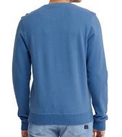 Sudadera de algodón Davin de 11 PROJECT para hombre con estampado "UNIVERSITY" en la parte delantera, 20715943, 194039, azul